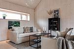 Gemütliches Wohnzimmer im Design Ferienhaus CIRCUITUS in Småland - CIRCUITUS - Top-Hundeurlaub