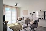 Wohnzimmer - Apartment B 1 "Pine Hill Resort" Familienfreundlich mit eigenem Fahrradabteil - Top-Hundeurlaub