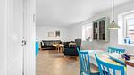 living-room - Ferienwohnung für 4 Personen (60 m²) in Otterup - Top-Hundeurlaub