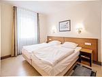 Schlafzimmer - Klassik Ferienwohnung mit 1 Schlafzimmer und Terrasse im Erdgeschoss (178) - Top-Hundeurlaub