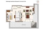 Grundriss (Angaben ohne Gewähr) - Aparthotel Ostseeallee 2-18 - Top-Hundeurlaub