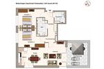 Grundriss (Angaben ohne Gewähr) - Aparthotel Ostseeallee 3-28 - Top-Hundeurlaub