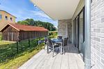 Terrasse in Süd-Ost Lage - Aparthotel Ostseeallee 4-29 - Top-Hundeurlaub