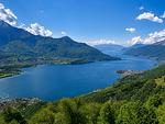 traumhaft schöne Landschaft mit Bergkulisse - Rustico Bella Vita Bungalow - Top-Hundeurlaub
