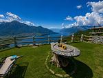 eingezäunter Garten mit herrlicher Aussicht - Rustico Bella Vita Bungalow - Top-Hundeurlaub