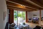 Wohnzimmer - Ferienhaus  Westertill 23 - Top-Hundeurlaub