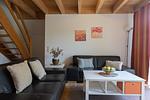 Wohnzimmer - Ferienhaus  Westertill 23 - Top-Hundeurlaub