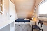 Schlafzimmer - Ferienhaus "Cora " Rotersand 10 - Top-Hundeurlaub