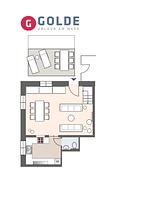 Grundriss - Wasserkoog - Top-Hundeurlaub