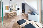 Wohnzimmer - Meerblick - Top-Hundeurlaub