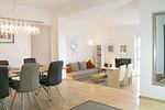 Wohnzimmer - Villa Nordland Whg. 04 - Top-Hundeurlaub