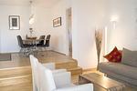Wohnzimmer - Villa Nordland Whg. 04 - Top-Hundeurlaub