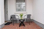 Terrasse - Alte Schmiede Whg. 4 - Top-Hundeurlaub
