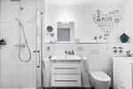 Badezimmer - Ferienwohnung HafenloungeOlpenitz - Top-Hundeurlaub