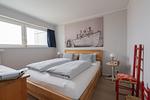 Schlafzimmer 1 - Haus Nordseeblick Whg. 81 - Top-Hundeurlaub