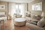 Wohnzimmer - Ferienwohnung Strandkorb im AnnaHus - Top-Hundeurlaub