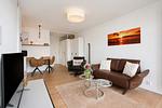 Wohnzimmer - Nordseeblick Whg. 49 - Top-Hundeurlaub