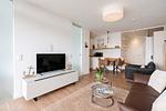 Wohnzimmer - Nordseeblick Whg. 49 - Top-Hundeurlaub