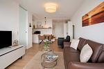 Wohnzimmer - Nordseeblick Whg. 49 - Top-Hundeurlaub