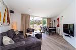 Blick in Wohn- und Essbereich - Dünenvilla 10 Wohnung 02 - Top-Hundeurlaub