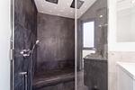 Badezimmer mit Dusche - Dünenvilla 10 Wohnung 02 - Top-Hundeurlaub