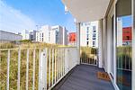 Terrasse mit Blick in die Umgebung - Dünenvilla 10 Wohnung 02 - Top-Hundeurlaub