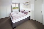 Schlafzimmer - Strandblick - Top-Hundeurlaub
