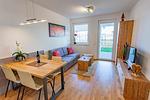 Schlafsofa mit Fernseher - Happy Aich 1 by Alpenidyll Apartments - Top-Hundeurlaub