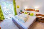 Doppelbett - Soldanella 4 by Alpenidyll Apartments - Top-Hundeurlaub