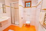 Dusche und WC - Soldanella 8 by Alpenidyll Apartments - Top-Hundeurlaub