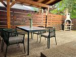 Terrasse mit Grill - Bergidyll 5 by Alpenidyll Apartments - Top-Hundeurlaub