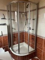 Badezimmer 1, Dusche - Bergidyll 5 by Alpenidyll Apartments - Top-Hundeurlaub