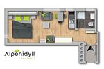 Grundriss 2D Plan - City Life 5 by Alpenidyll Apartments - Top-Hundeurlaub
