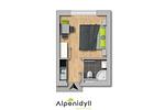 Grundriss 2D - City Dream 2 by Alpenidyll Apartments - Top-Hundeurlaub
