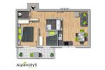 Grundriss 2D Plan - Huberhof 9 by Alpenidyll Apartments - Top-Hundeurlaub