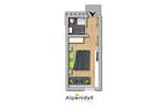 Grundriss 2D Plan - City Life 7 by Alpenidyll Apartments - Top-Hundeurlaub