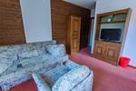 Wohnzimmer, Schlafsofa mit Fernseher - Huberhof 6 by Alpenidyll Apartments - Top-Hundeurlaub