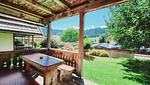 Terrasse mit Sitzgelegenheit - Stodertraum 3 "Löwenzahn" by Alpenidyll Apartments - Top-Hundeurlaub