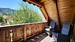 Balkon mit Aussicht in die Berge - Stodertraum 3 "Löwenzahn" by Alpenidyll Apartments - Top-Hundeurlaub