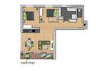 Grundriss 2D Plan - Bergblick by Alpenidyll Apartments - Top-Hundeurlaub