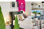 Moderne Ferienwohnung für 2 im Hafen von Neustadt - Gratis Bettwäsche-Paket - Hunde erlaubt - Romantische Ferienwohnung am Hafen mit gratis Bettwäsche-Paket und Terrasse - Top-Hundeurlaub