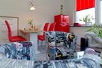 Wohnzimmer - Ferienwohnung Bansin - Top-Hundeurlaub