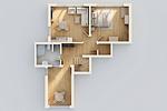 Grundriss - Ferienwohnung Bansin - Top-Hundeurlaub