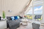 Wohnzimmer - Ferienhaus "Sunset Seaview II" Marina Wendtorf - Top-Hundeurlaub