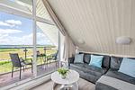 Wohnzimmer - Ferienhaus "Sunset Seaview I" Marina Wendtorf - Top-Hundeurlaub