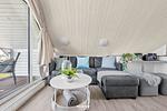 Wohnzimmer - Ferienhaus "Sunset Seaview I" Marina Wendtorf - Top-Hundeurlaub