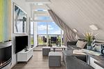 Wohnzimmer - Ferienhaus Seeschwalbe Marina Wendtorf - Top-Hundeurlaub
