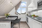 Küche / Küchenzeile - Ferienhaus Seeschwalbe Marina Wendtorf - Top-Hundeurlaub