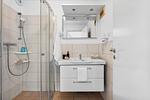 Badezimmer - Ferienhaus Seeschwalbe Marina Wendtorf - Top-Hundeurlaub