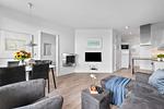 Wohnzimmer - Ferienwohnung „Seemannsgarn“ Marina Wendtorf - Top-Hundeurlaub